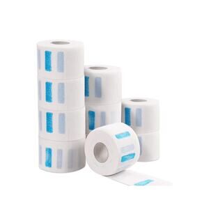 800 Pack 10 Rolls Disposable Elastic Barber Paper Neck Strips Disposable